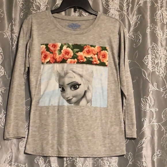 Disney’s frozen T-shirt three-quarter length sleeves - Picture 1 of 3